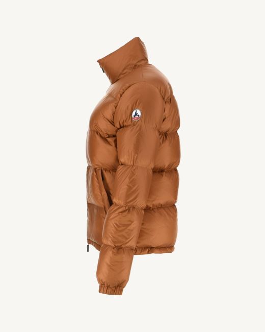 Jott Extreme Cold Quilted Down Jacket Caramel Cardiff