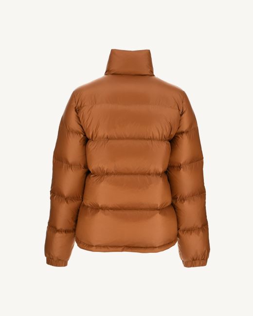 Jott Extreme Cold Quilted Down Jacket Caramel Cardiff