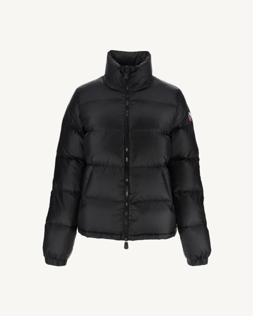 Jott Extreme Cold Quilted Down Jacket Noir Cardiff