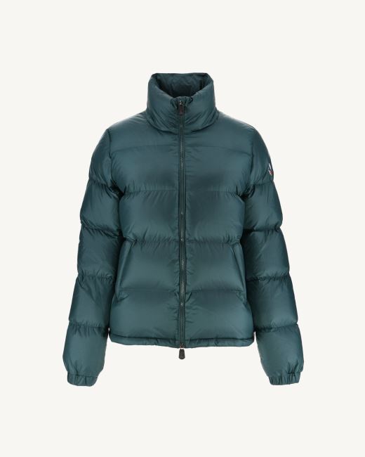 Jott Extreme Cold Quilted Down Jacket Vert Fonce Cardiff