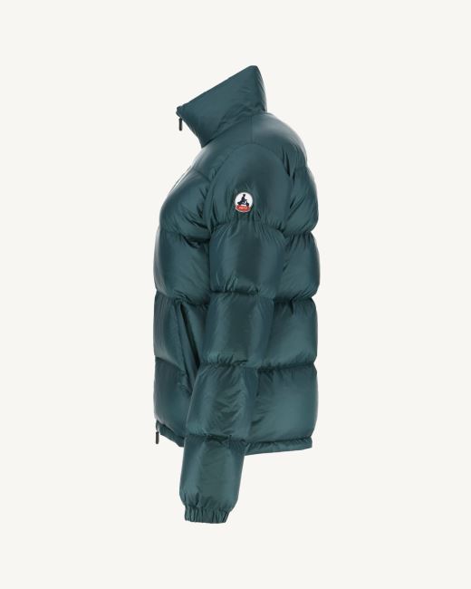 Jott Extreme Cold Quilted Down Jacket Vert Fonce Cardiff