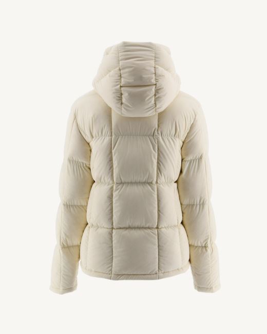 Jott Extreme Cold Reversible Down Jacket Beige/Ecru Victoria