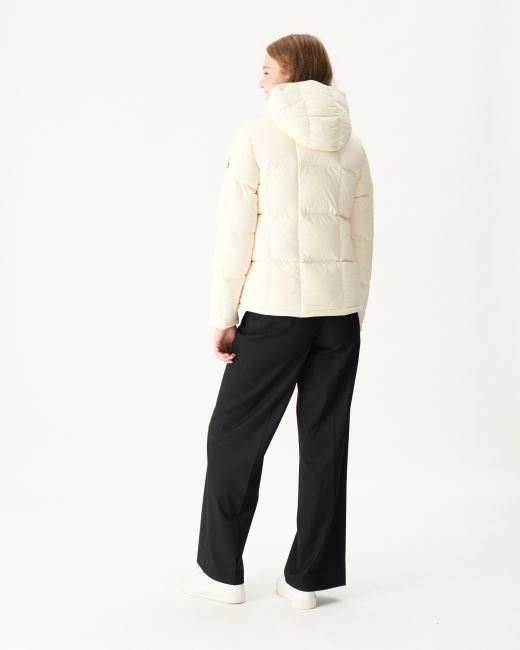 Jott Extreme Cold Reversible Down Jacket Beige/Ecru Victoria