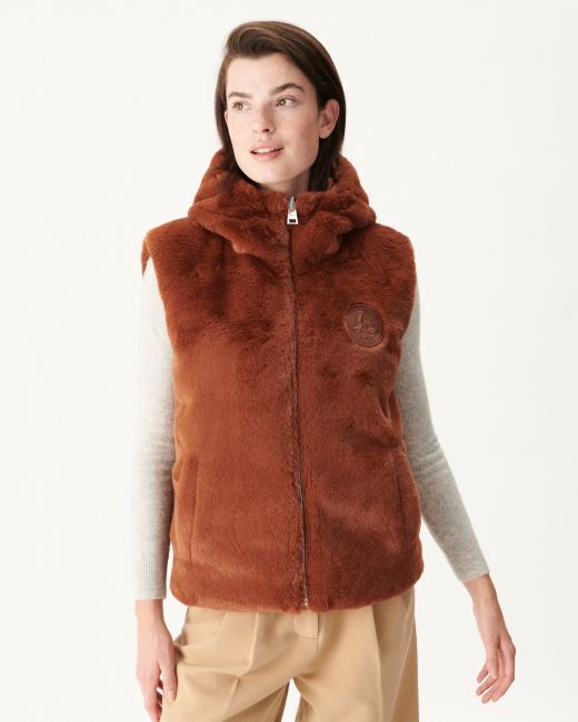 Jott Extreme Cold Reversible Down Jacket Caramel Daria