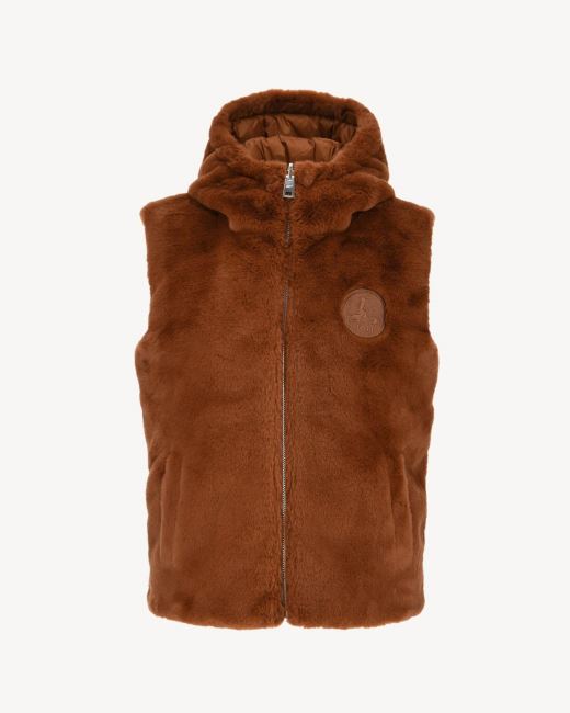 Jott Extreme Cold Reversible Down Jacket Caramel Daria