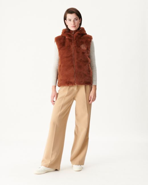 Jott Extreme Cold Reversible Down Jacket Caramel Daria