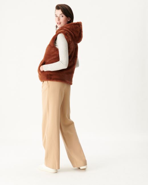 Jott Extreme Cold Reversible Down Jacket Caramel Daria