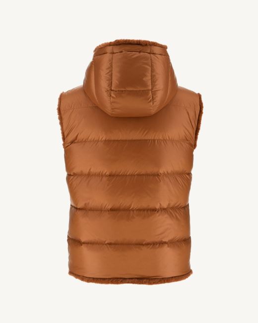 Jott Extreme Cold Reversible Down Jacket Caramel Daria