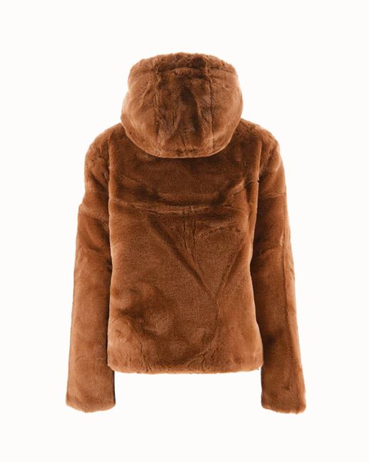Jott Extreme Cold Reversible Down Jacket Caramel Gala