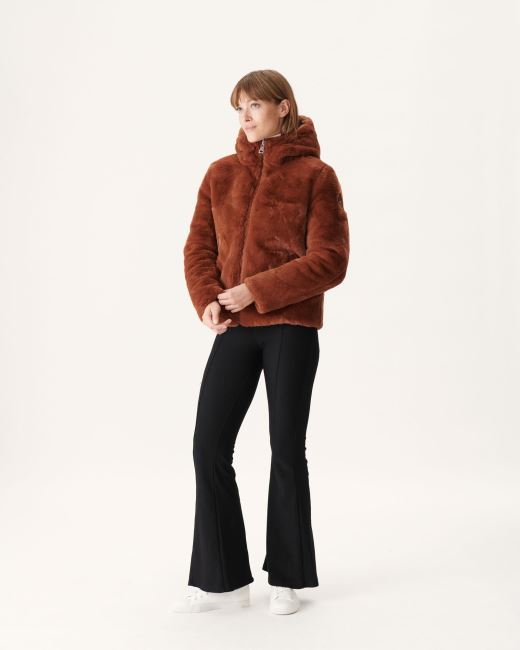 Jott Extreme Cold Reversible Down Jacket Caramel Gala