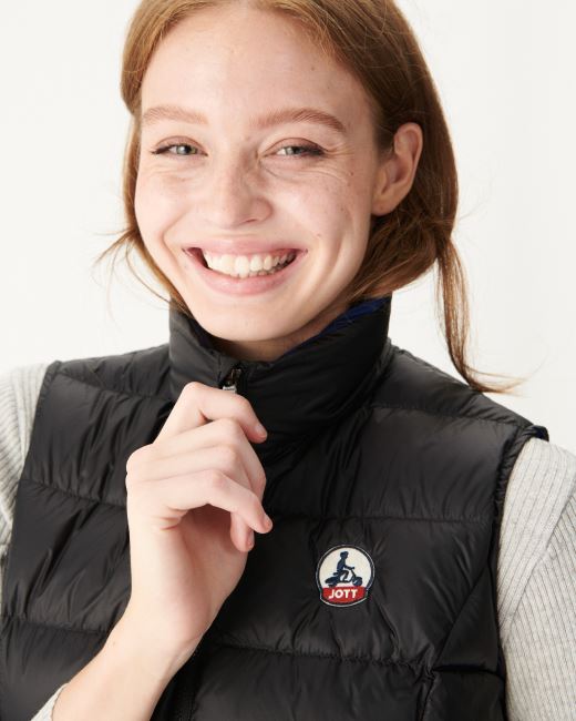 Jott Extreme Cold Sleeveless Down Jacket Noir Sab