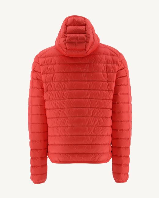 Jott Fire Red Lightweight Down Jacket Nico