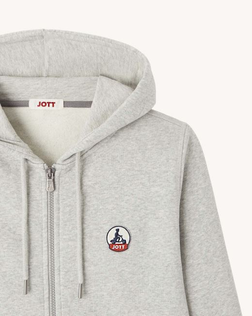 Jott Gris Chine Oaxaca Hoodie