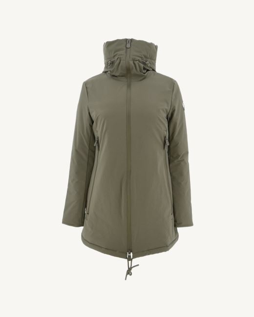 Jott Hooded Down Jacket Army Siberie