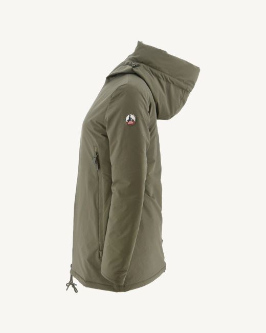 Jott Hooded Down Jacket Army Siberie