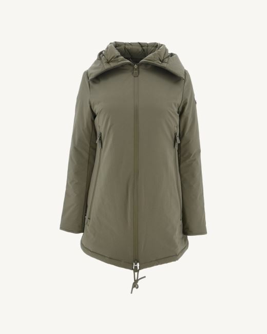 Jott Hooded Down Jacket Army Siberie