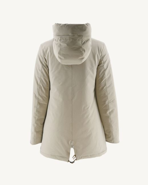 Jott Hooded Down Jacket Beige Siberie