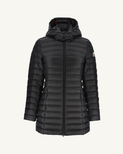 Jott Hooded Down Jacket Noir Nour