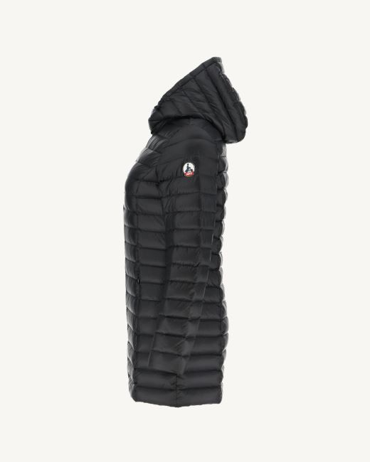Jott Hooded Down Jacket Noir Nour