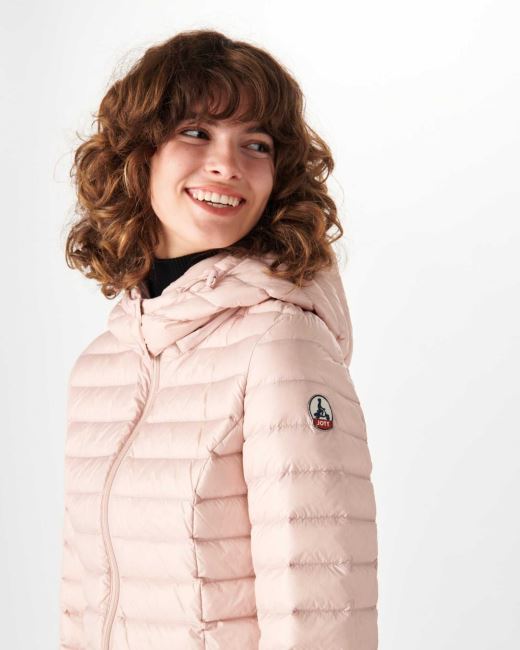Jott Hooded Down Jacket Rose Pale Nour