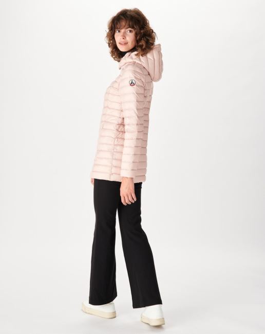 Jott Hooded Down Jacket Rose Pale Nour