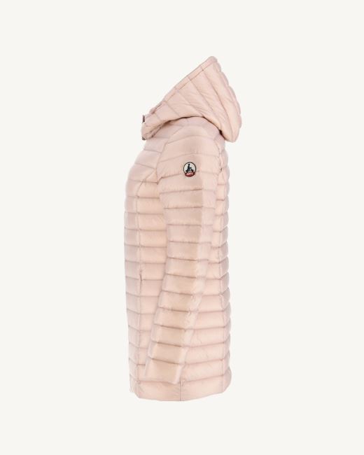 Jott Hooded Down Jacket Rose Pale Nour