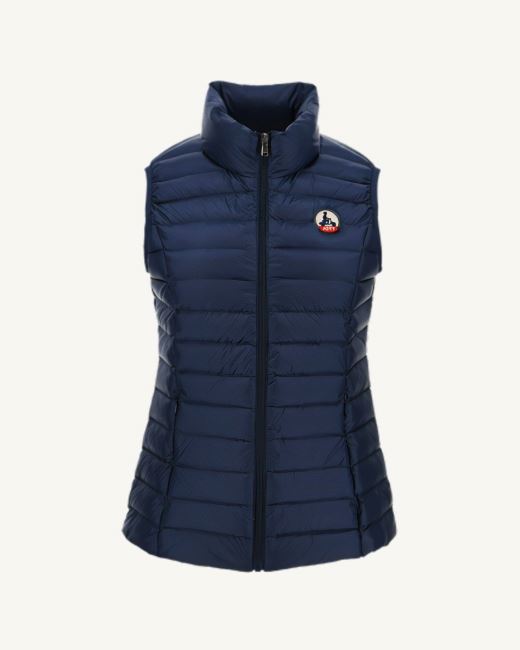 Jott Light Sleeveless Down Jacket Blue Abysse Seda