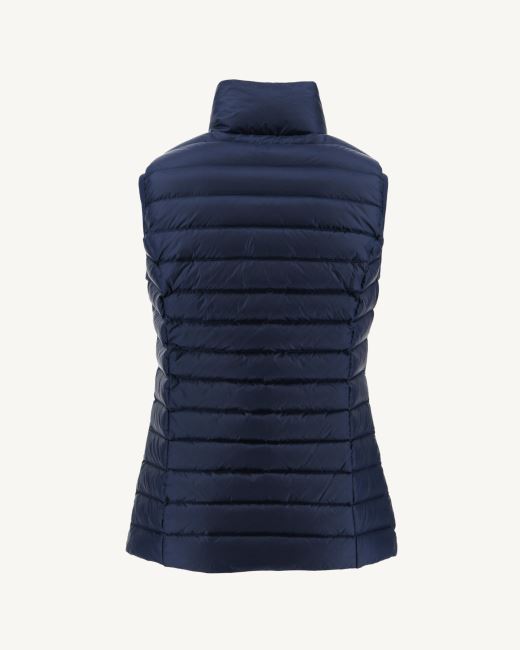 Jott Light Sleeveless Down Jacket Blue Abysse Seda