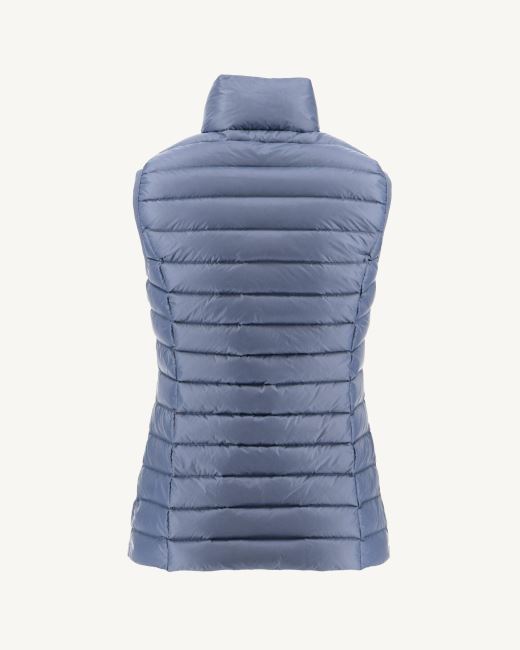 Jott Light Sleeveless Down Jacket Blue Delave Seda
