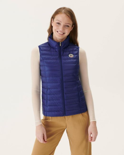 Jott Light Sleeveless Down Jacket Dark Denim Seda