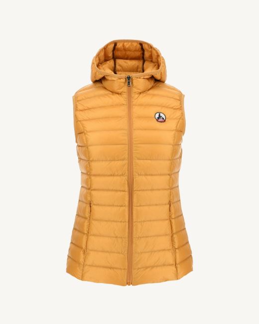 Jott Light Sleeveless Down Jacket Moutarde Mali
