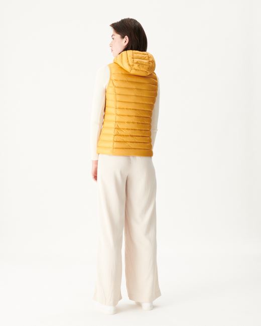 Jott Light Sleeveless Down Jacket Moutarde Mali