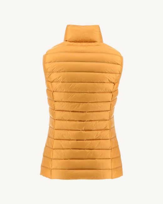 Jott Light Sleeveless Down Jacket Mustard Yellow Seda