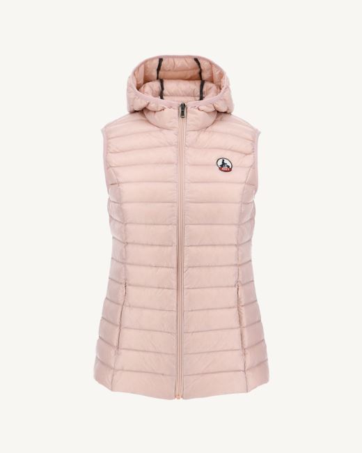 Jott Light Sleeveless Down Jacket Rose Pale Mali