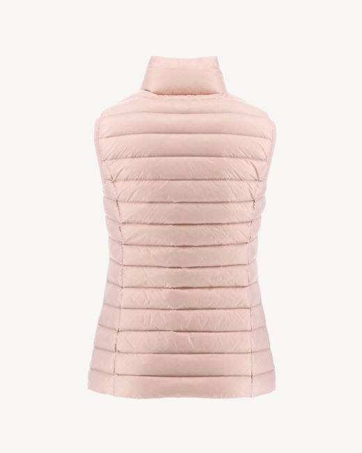 Jott Light Sleeveless Down Jacket Rose Pale Seda
