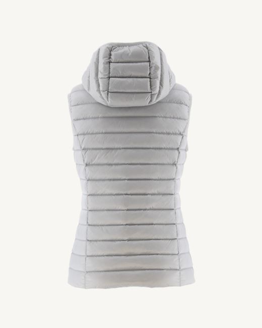 Jott Light Sleeveless Down Jacket Soft Grey Mali
