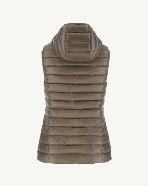 Jott Light Sleeveless Down Jacket Taupe Mali