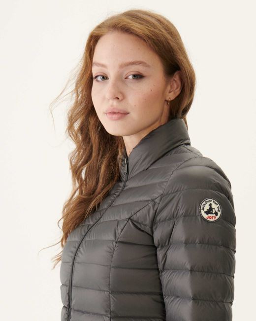 Jott Lightweight Down Jacket Anthracite Cha