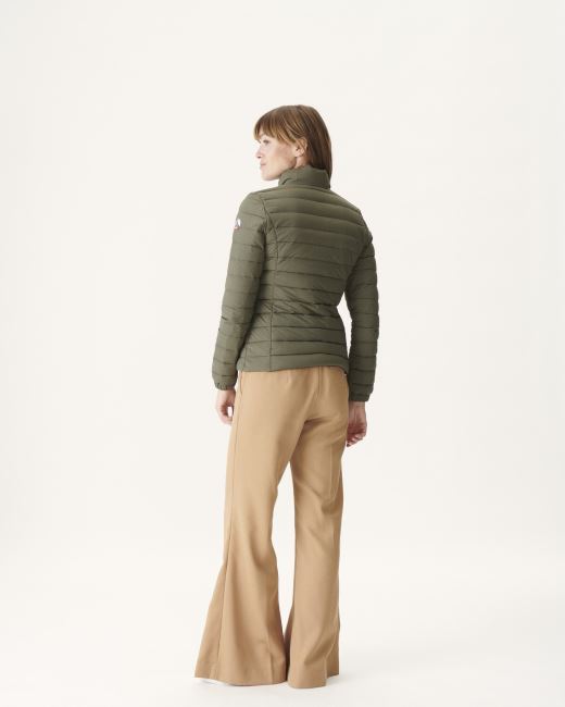 Jott Lightweight Down Jacket Army Jade