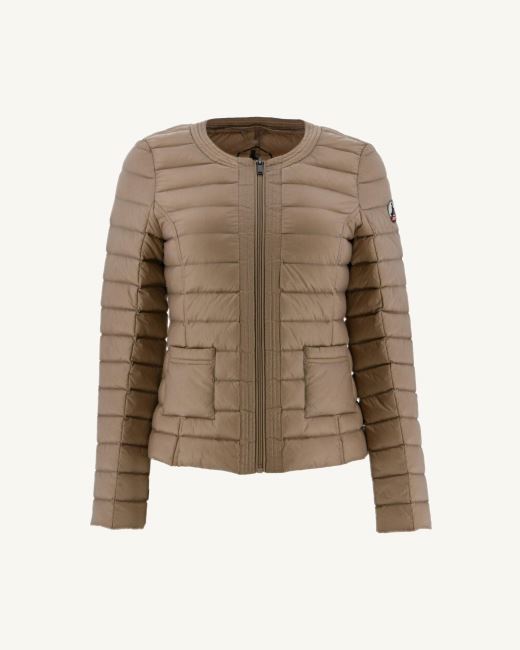 Jott Lightweight Down Jacket Beige Douda