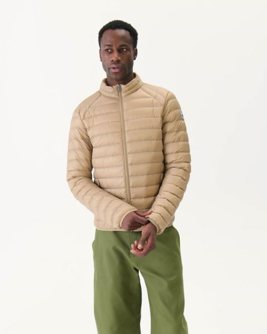 Jott Lightweight Down Jacket Beige Mat