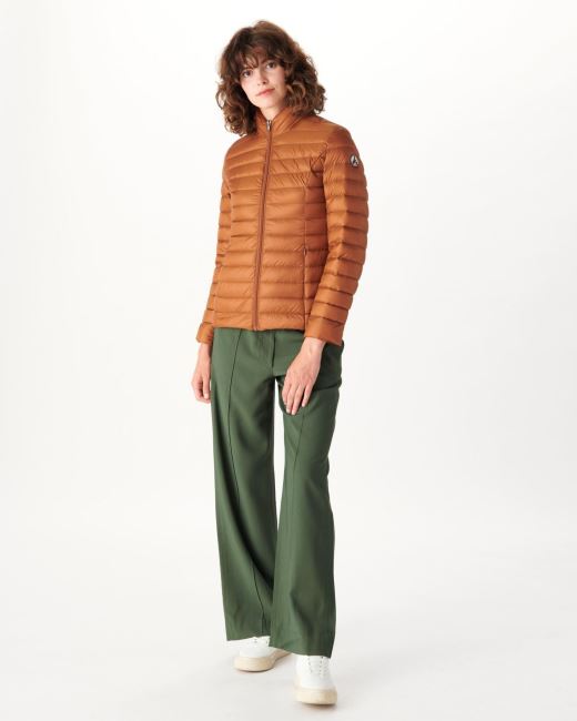 Jott Lightweight Down Jacket Caramel Cha