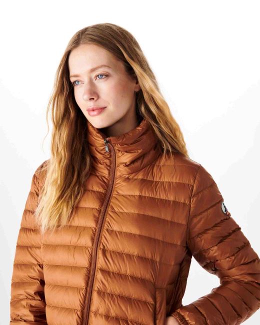 Jott Lightweight Down Jacket Caramel Louisa