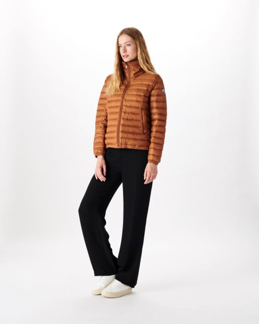Jott Lightweight Down Jacket Caramel Louisa