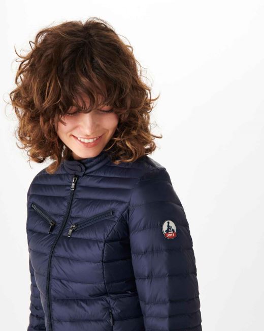 Jott Lightweight Down Jacket Marine Nina