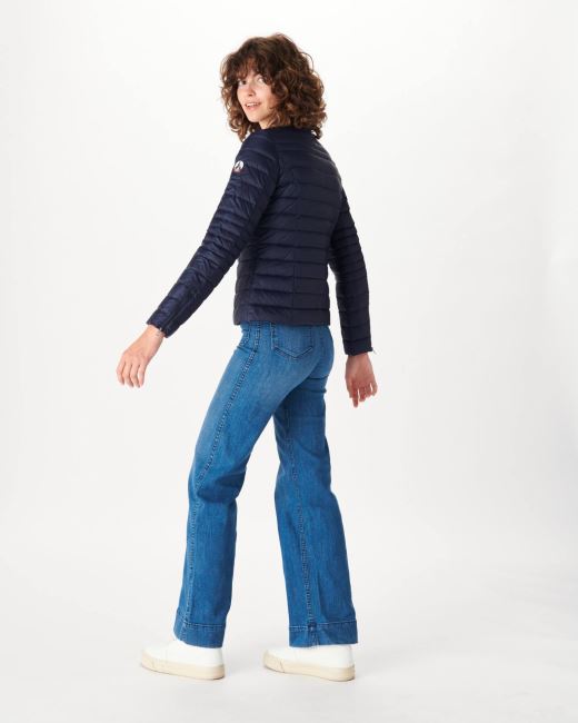 Jott Lightweight Down Jacket Marine Nina