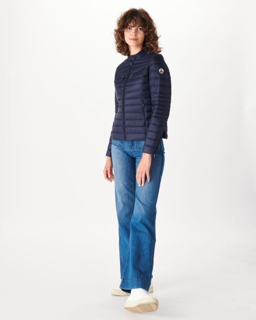Jott Lightweight Down Jacket Marine Nina