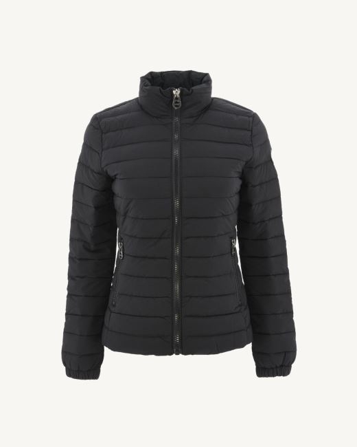Jott Lightweight Down Jacket Noir Jade