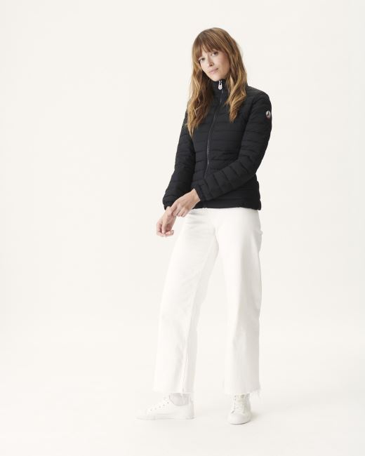 Jott Lightweight Down Jacket Noir Jade