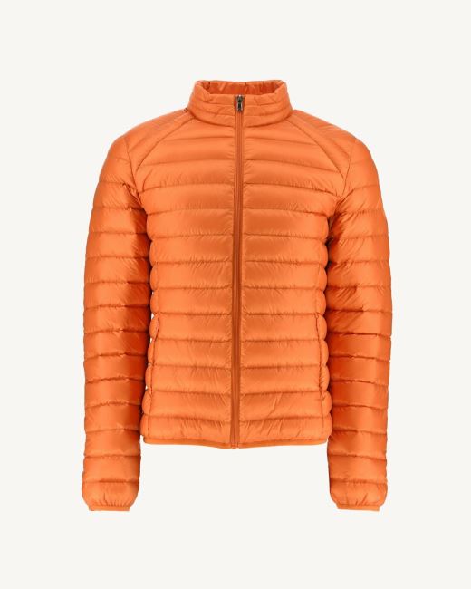 Jott Lightweight Down Jacket Orange Mat